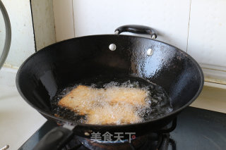 重庆油炸糍粑块的做法步骤：4