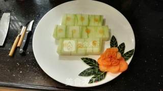 冬瓜蒸瑶柱的做法步骤：4