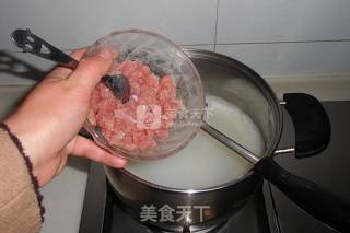 皮蛋瘦肉粥的做法步骤：5