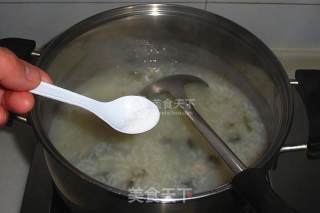 皮蛋瘦肉粥的做法步骤：7