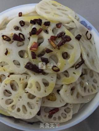 麻辣藕片的做法步骤：7