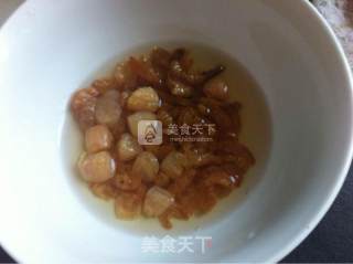 干贝海米葱油拌面的做法步骤：5