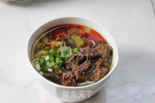 就爱这一碗面——酸菜牛肉面的做法步骤：17