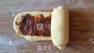 红薯枣泥吐司的做法步骤：8