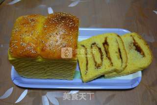 红薯枣泥吐司的做法步骤：12