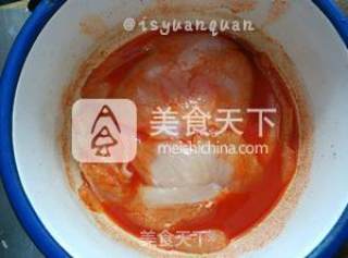 鸡肉蔬菜三明治的做法步骤：6