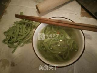 菠菜面的做法步骤：8