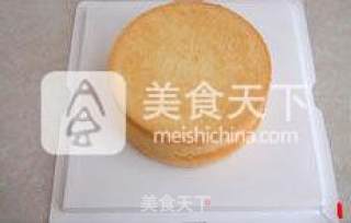 缤纷水果蛋糕的做法步骤：1