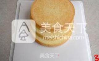 缤纷水果蛋糕的做法步骤：3