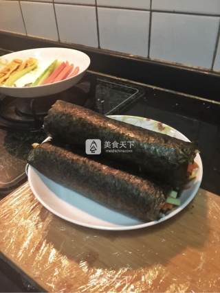 自制寿司????的做法步骤：4