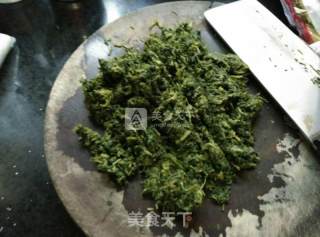 清明艾糕的做法步骤：2
