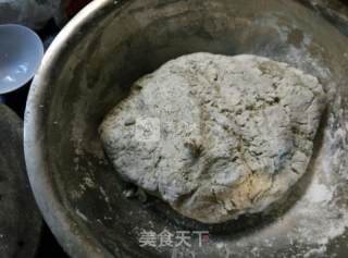 清明艾糕的做法步骤：3