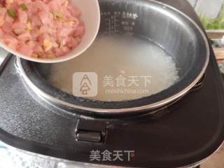 山药瘦肉粥的做法步骤：6