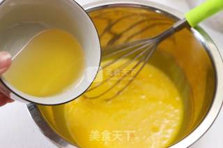 南瓜戚风蛋糕的做法步骤：7