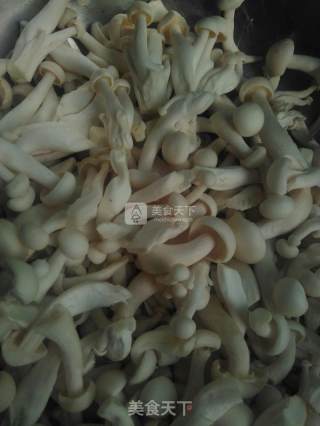 蚝油白玉菇的做法步骤：1