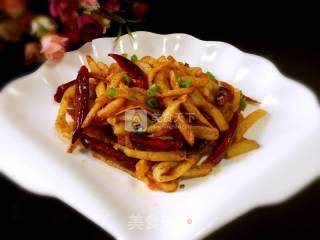 干煸土豆丝的做法步骤：6