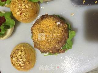 双层汉堡的做法步骤：20