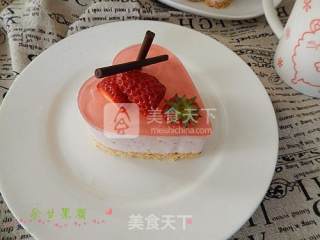 草莓慕斯蛋糕的做法步骤：14