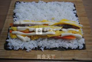 紫菜包饭的做法步骤：14