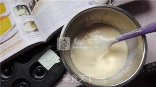 迷你海绵蛋糕甜甜圈的做法步骤：5
