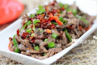 椒麻优康牛肉的做法步骤：6