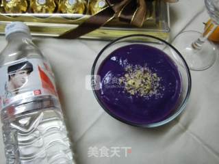 原味核桃紫薯泥的做法步骤：10