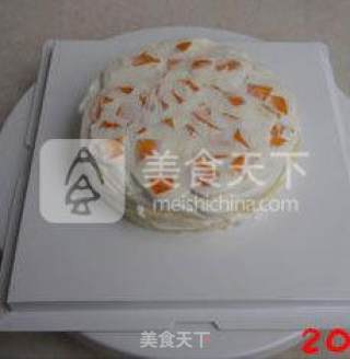 【双拼千层蛋糕】--- 一口平底锅带来的美味蛋糕的做法步骤：20