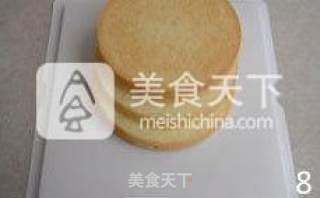 蛋糕也要美美的---莲花彩绘蛋糕的做法步骤：8