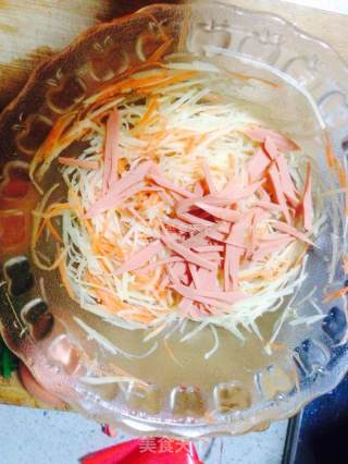 鸡蛋土豆胡萝卜煎饼的做法步骤：5