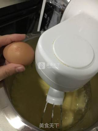 葡萄干柠檬蛋糕坯的做法步骤：5