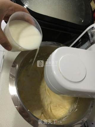 葡萄干柠檬蛋糕坯的做法步骤：8