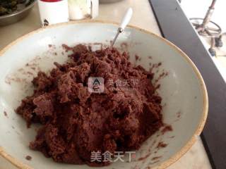 香煎红豆饼的做法步骤：2