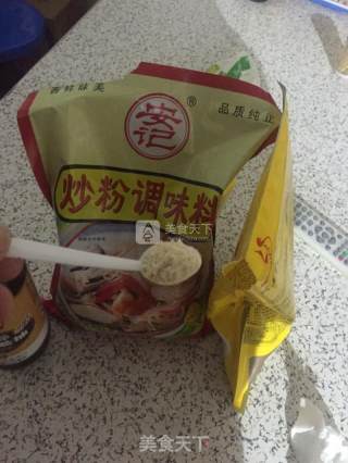 炒米粉的做法步骤：2