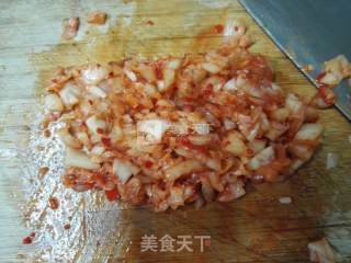 韩国泡菜饼的做法步骤：3