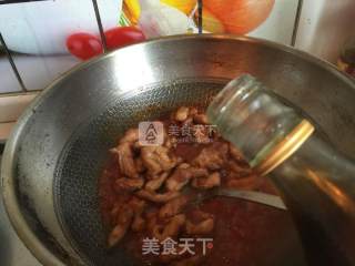 茄汁里脊的做法步骤：11