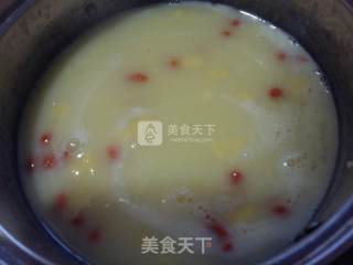 养肝明目玉米面粥的做法步骤：3