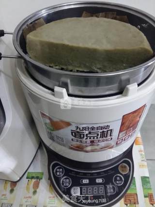 香煎铜锣糕的做法步骤：2