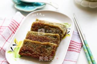 香煎铜锣糕的做法步骤：8