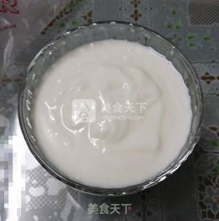 巧克力拉花老酸奶的做法步骤：3