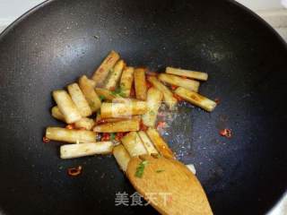 素炒山药的做法步骤：6