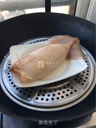 酱烤糯米鱿鱼的做法步骤：10