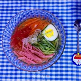 最佳拍档：冷面vs紫菜包饭的做法步骤：3