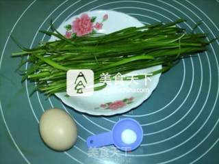 韭菜鸡蛋玉米饼的做法步骤：1