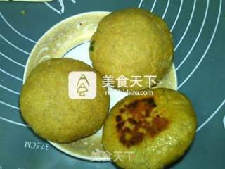 韭菜鸡蛋玉米饼的做法步骤：23