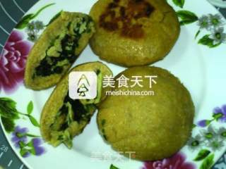 韭菜鸡蛋玉米饼的做法步骤：24
