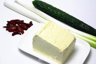 宫保豆腐的做法步骤：1