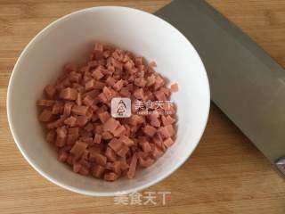 香葱蛋炒饭的做法步骤：3