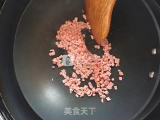 香葱蛋炒饭的做法步骤：5