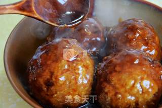 四个高兴的丸子【四喜丸子】的做法步骤：15