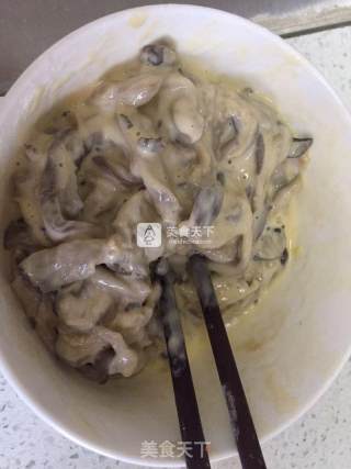 软炸鲜蘑的做法步骤：7